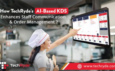 How TechRyde’s AI-Based KDS Enhances Staff Communication and Order Management ?