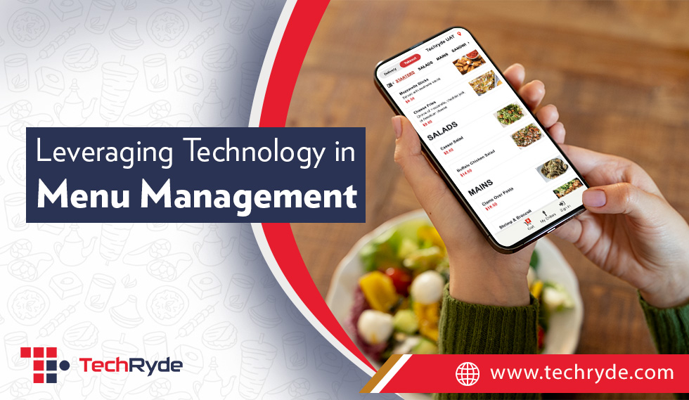 Leveraging Technology in Menu Management: The Future is Here