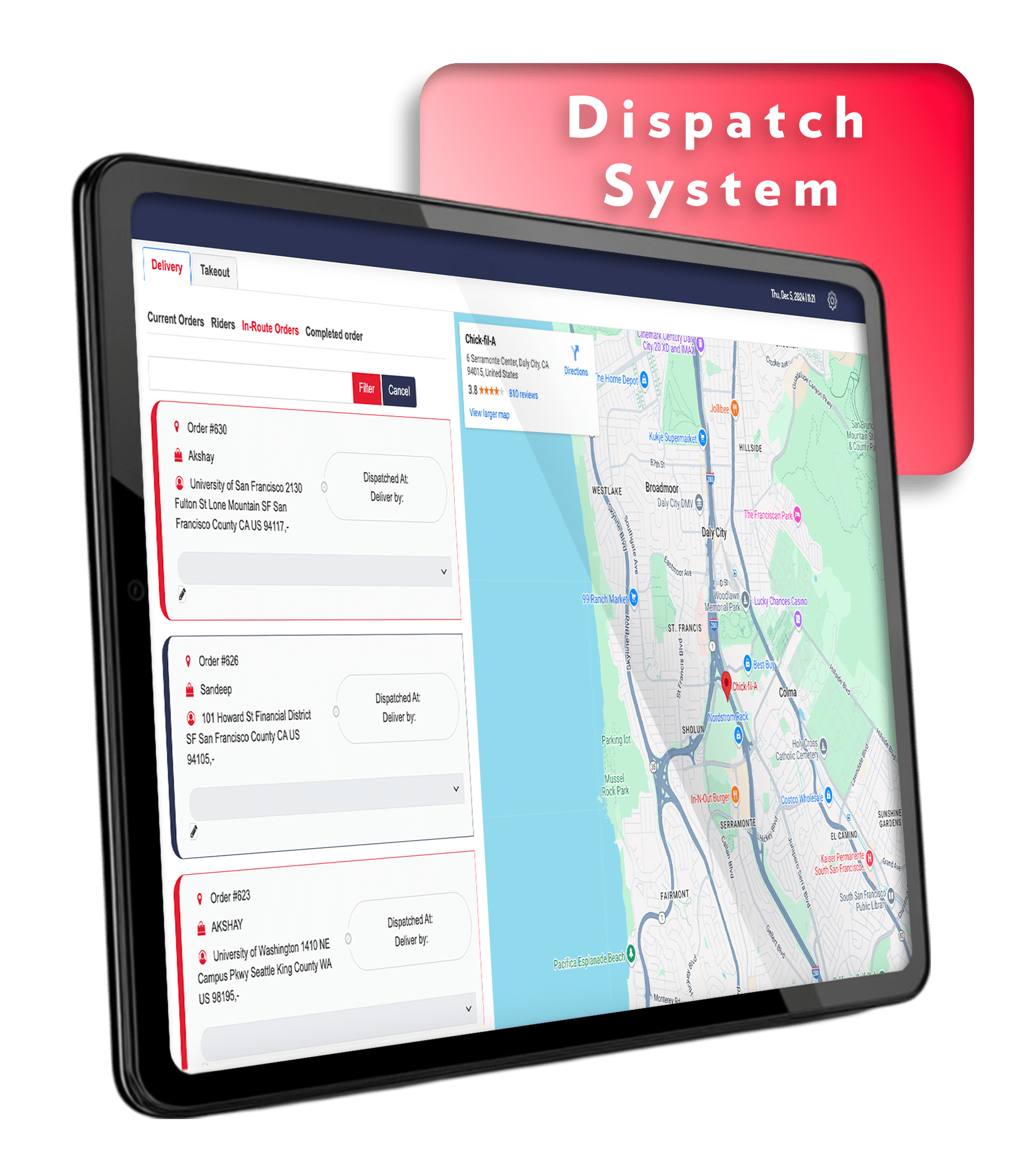 Intelligent Delivery Dispatch for Smooth Delivery