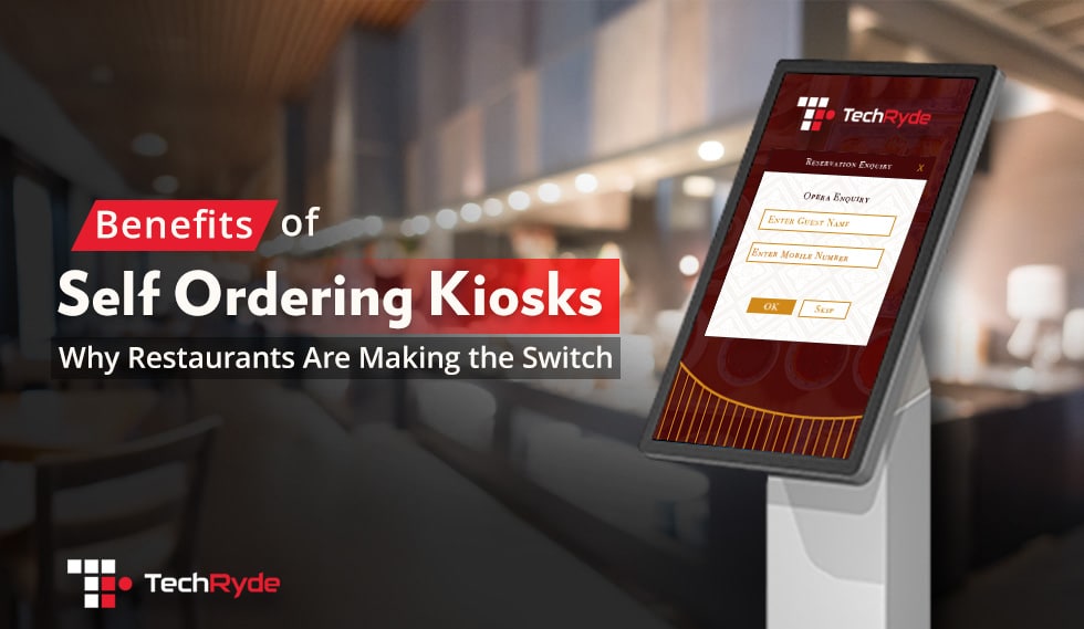 Benefits of Self Ordering Kiosks